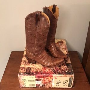 Old Gringo 13” Long Cowboy Boots 7.5